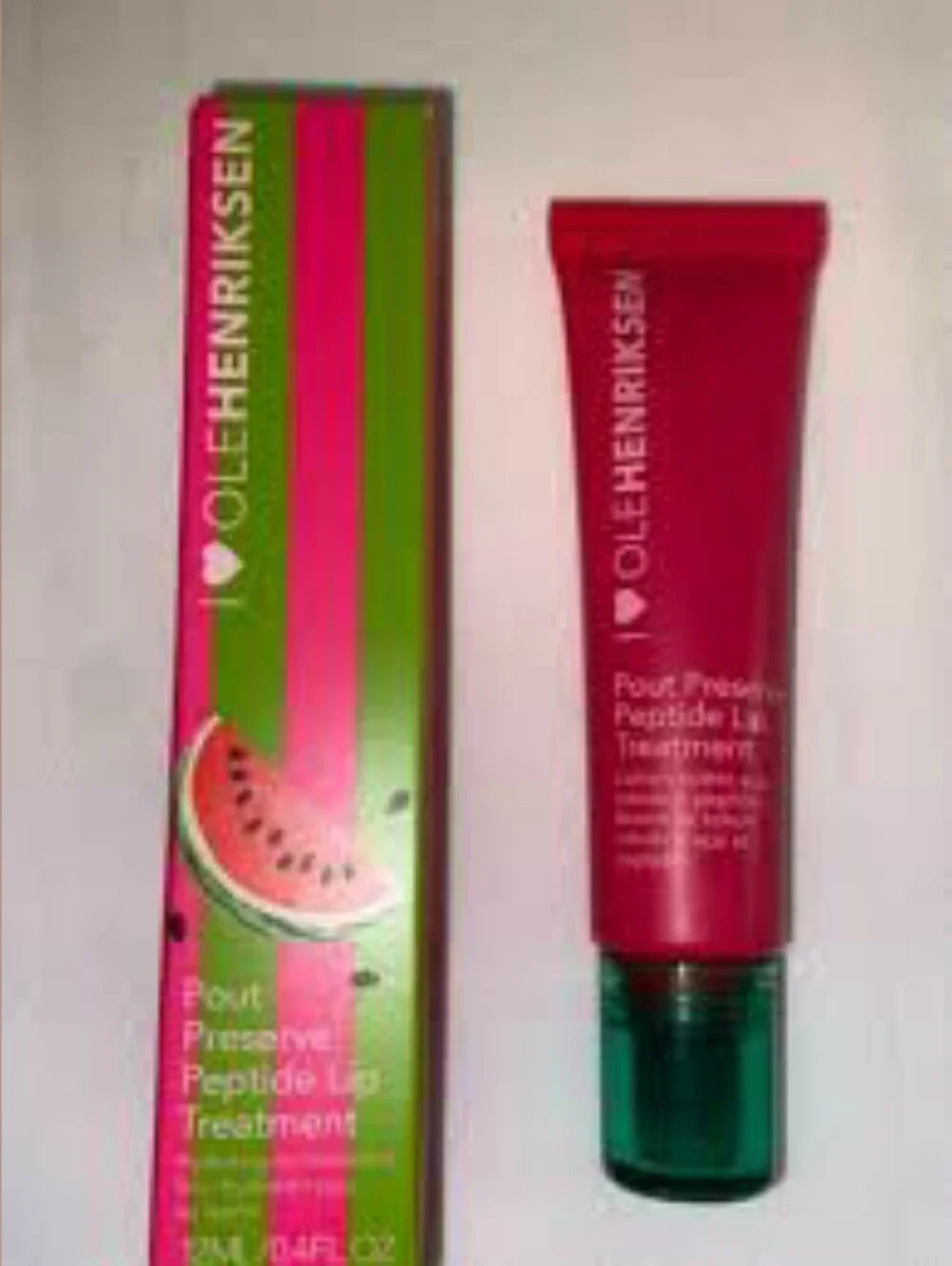 🍉Lip Need🍉BNIB LE OLE HENRIKSEN MALDIVES MELON Pout Preserve Chillers Lip Balm