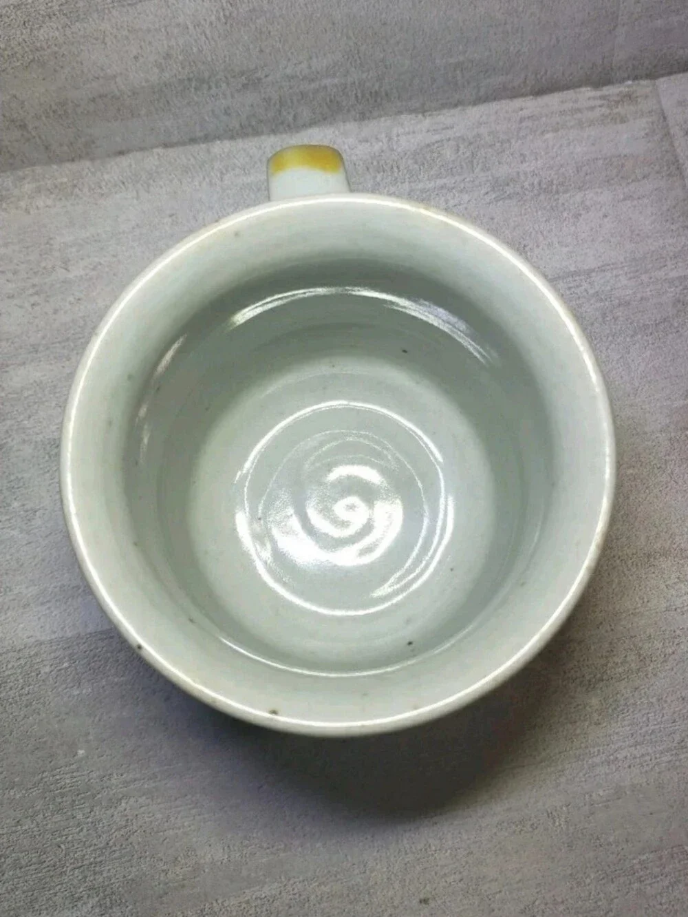 Vtg Yellow Floral Bourton On The Water Mug