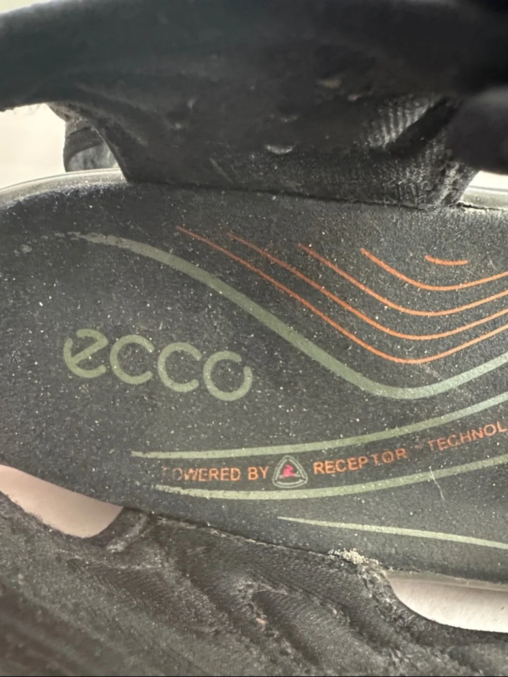 Ecco velcro closure