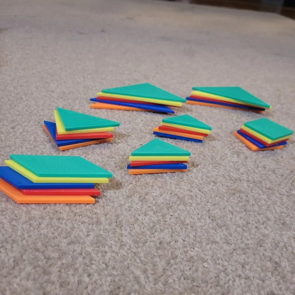 Unbranded complete tangram