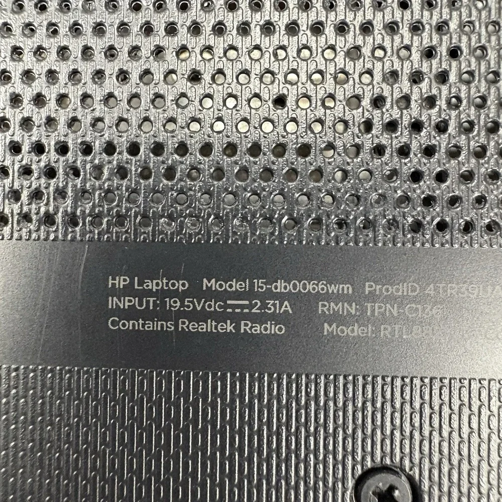 HP tested working