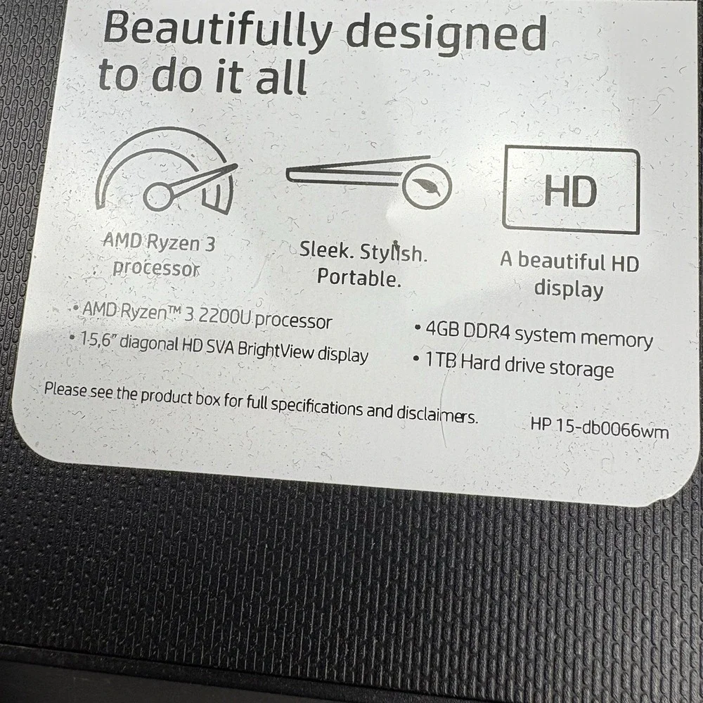 HP tested working