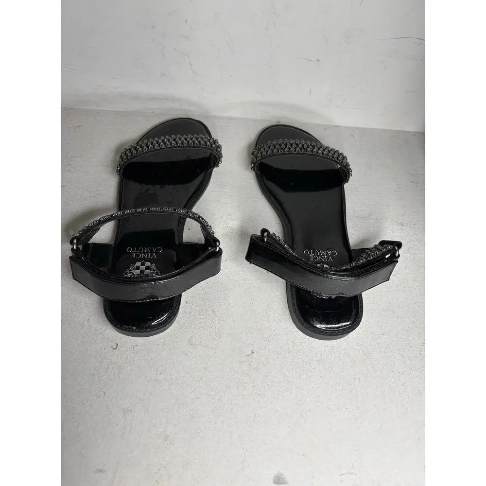 Vince Camuto rhinestone secure ankle