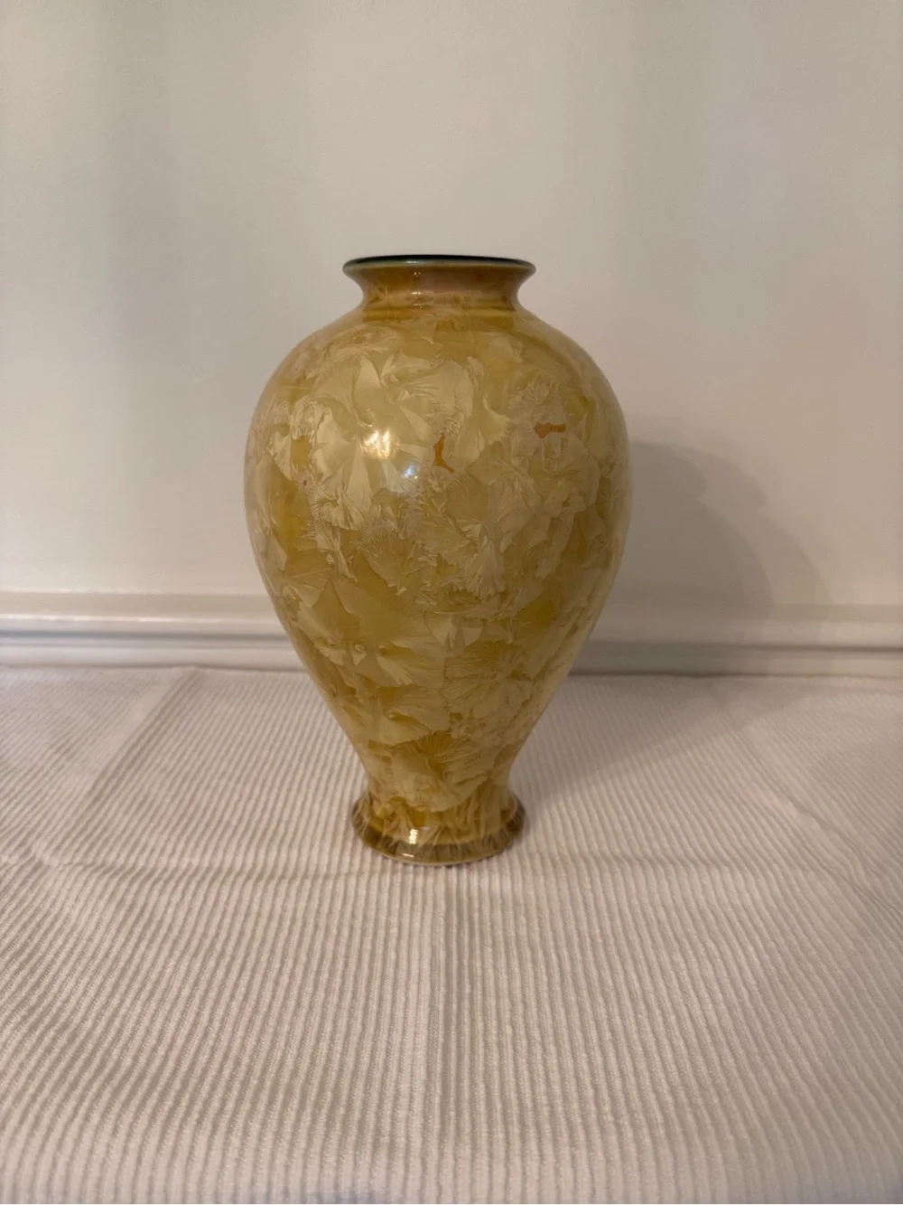 Edgecomb Potters Crystalline Glaze Vase (2004)