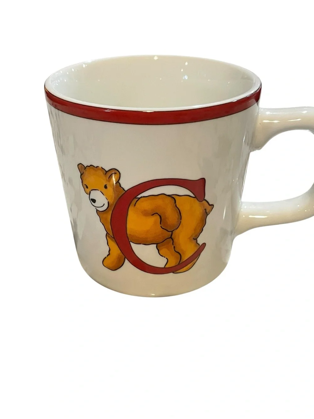 Tiffany & Co Alphabet Bears Ceramic Coffee Mug ABC Teddy Bear 1994