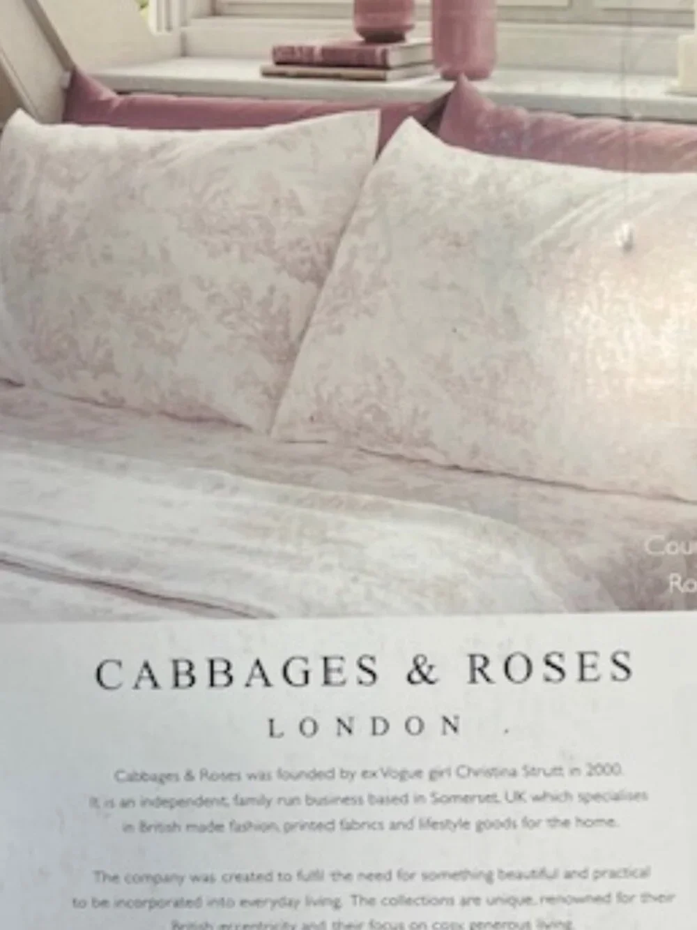 Cabbages & Roses cabbages roses