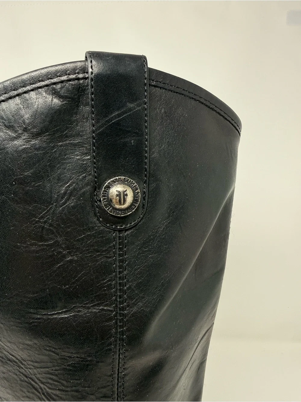 Frye sleek black