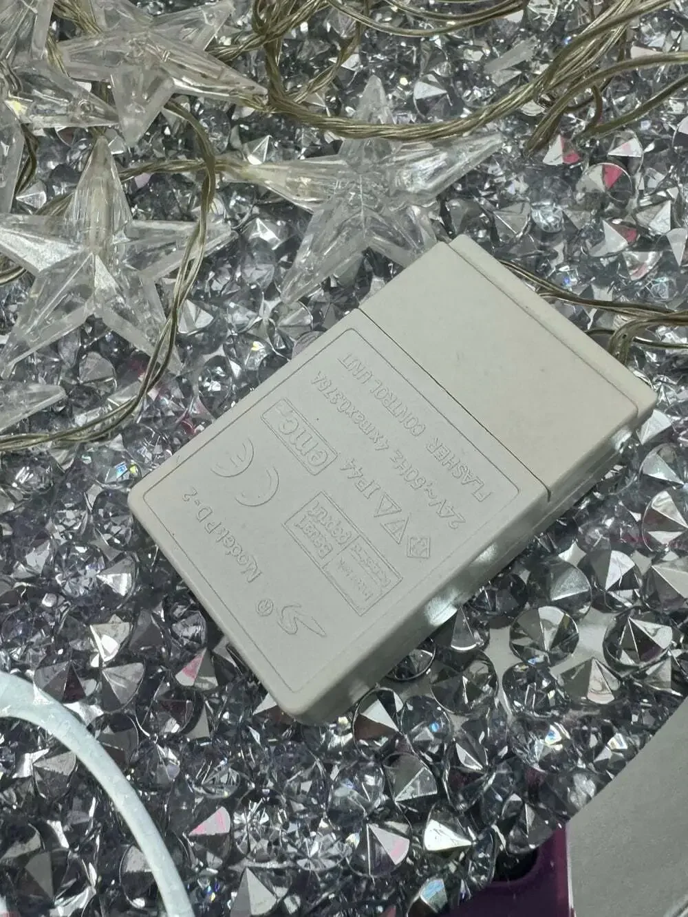 Undefined clear plastic