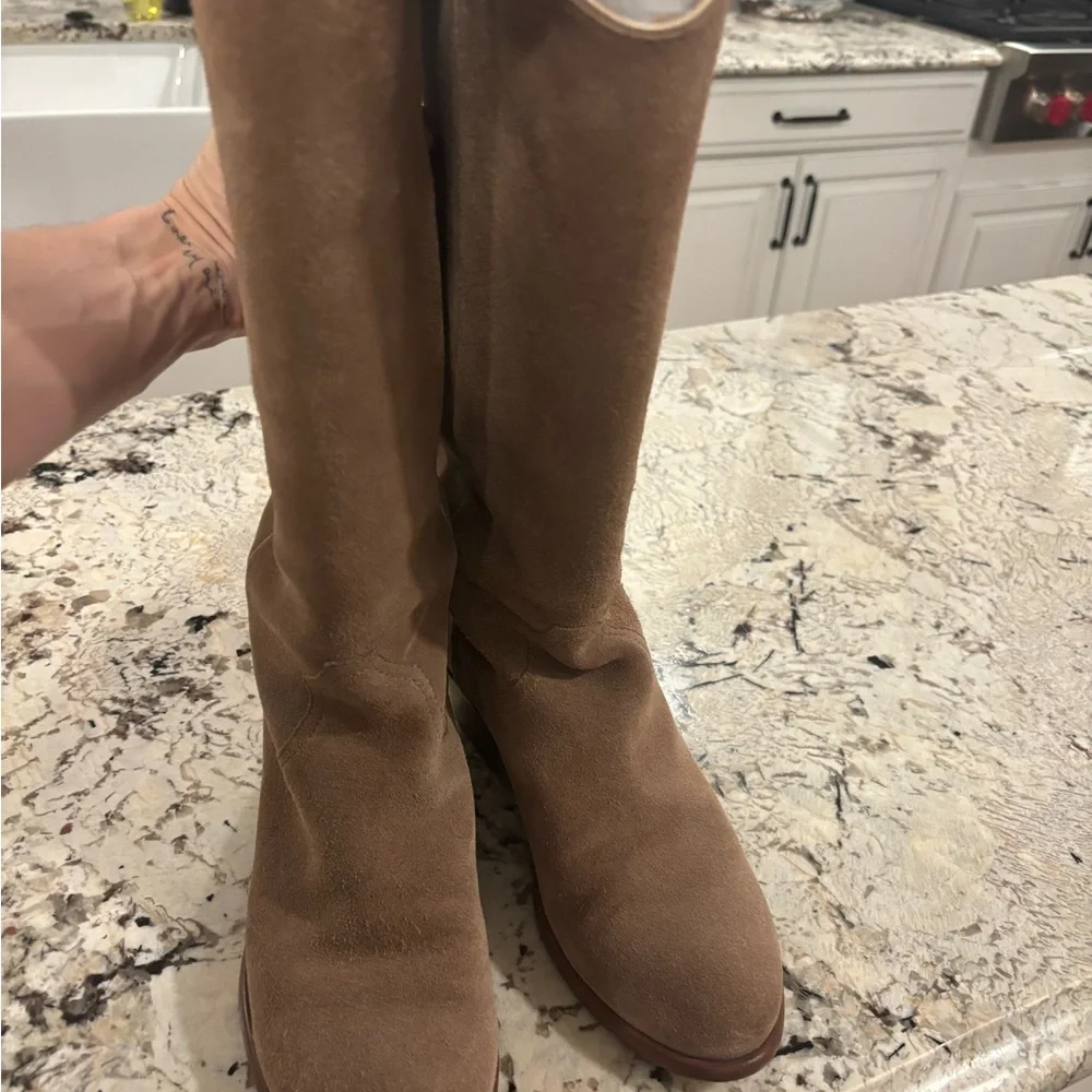 Frye worn boots