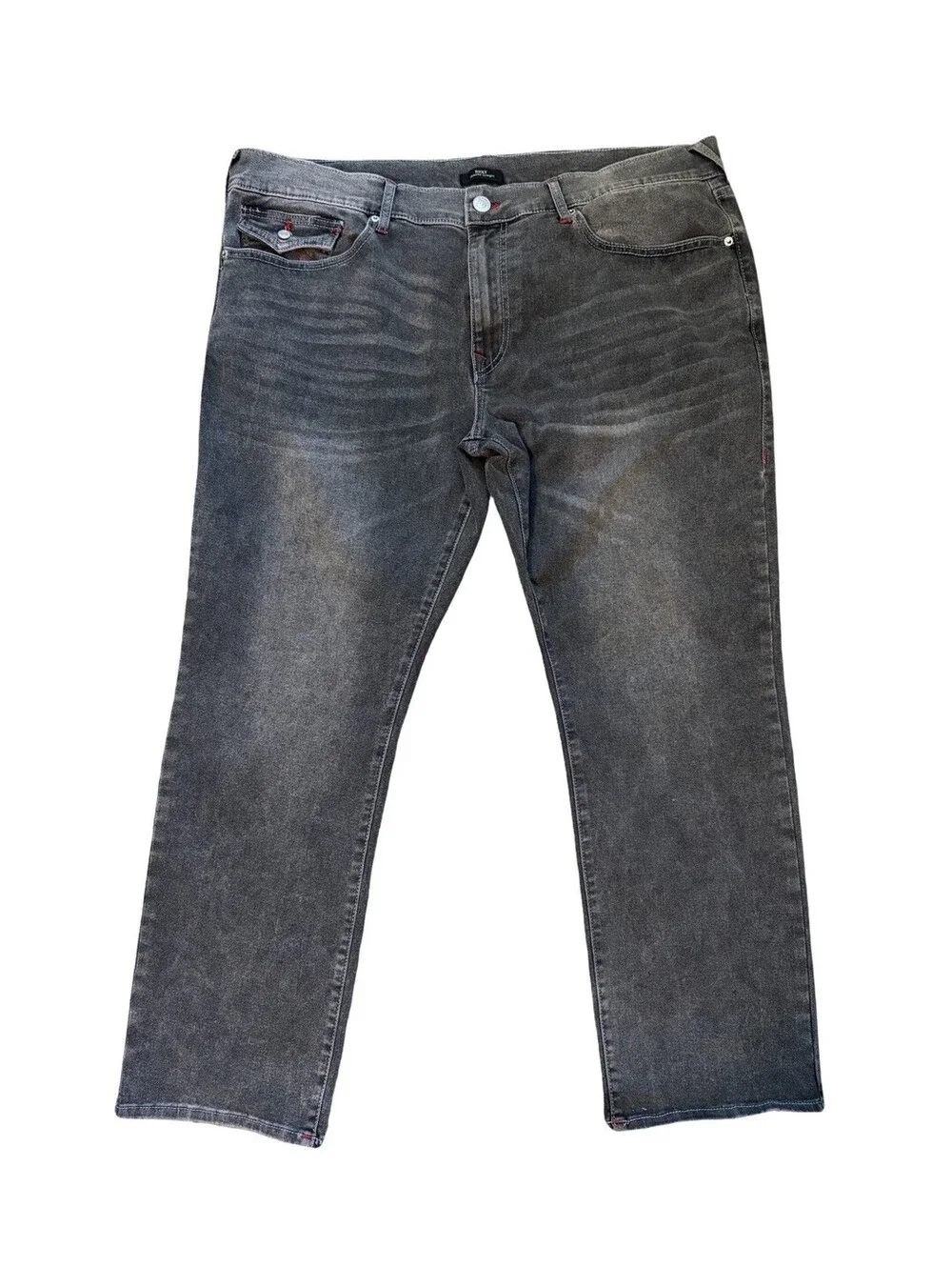 True Religion Ricky Big T Flap Relaxed Straight Fit Jeans Men’s Size 42x30 NWT