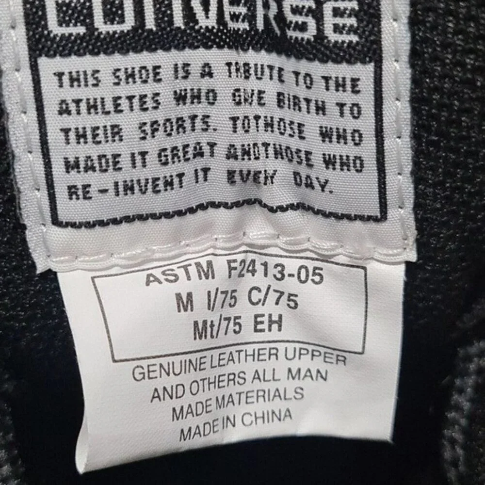 Converse steel toe