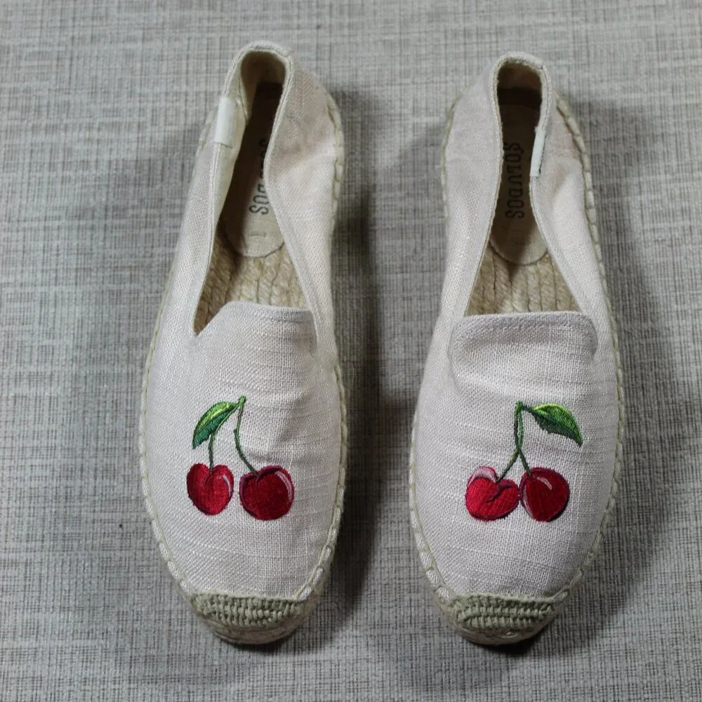 Soludos cherry print