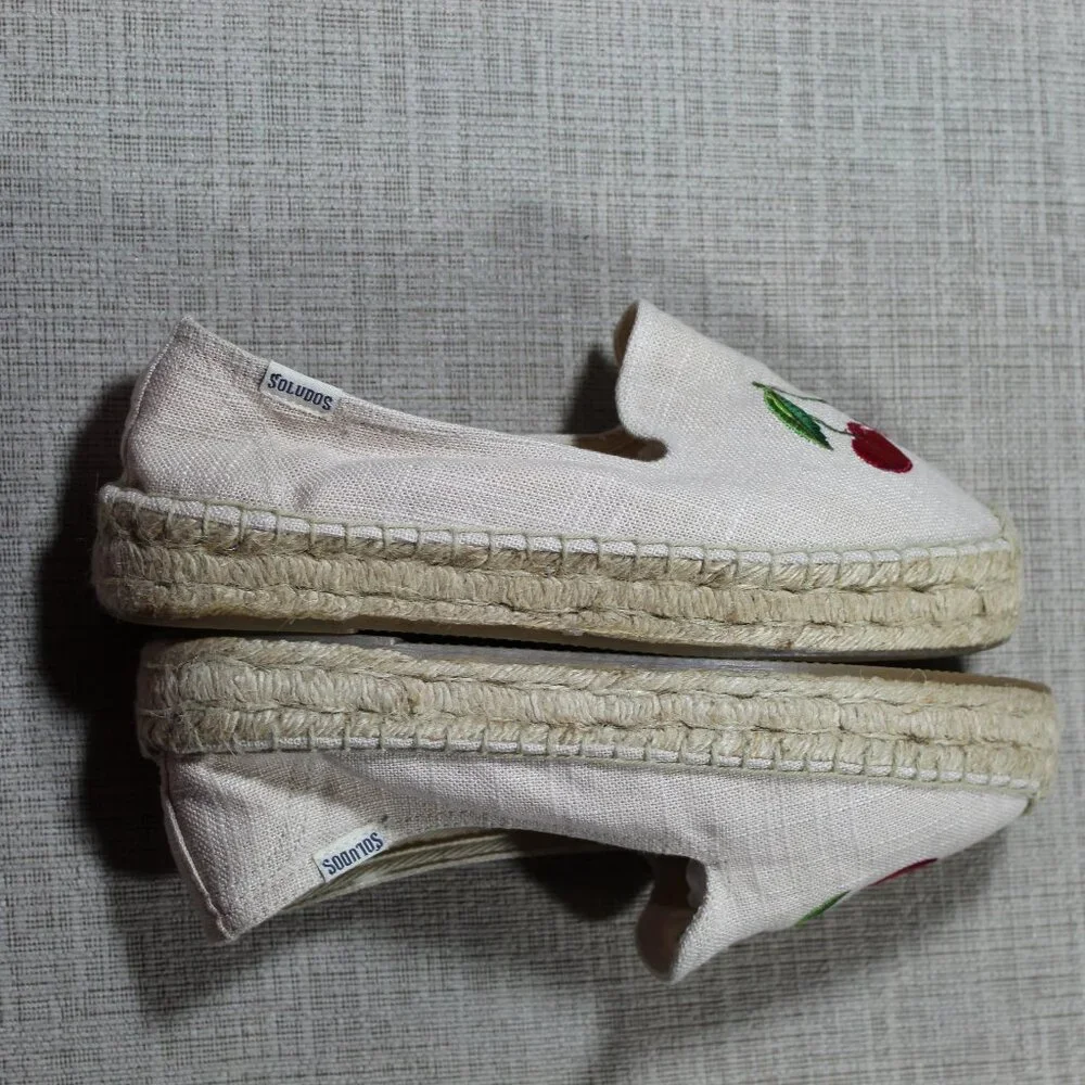 Soludos cherry print