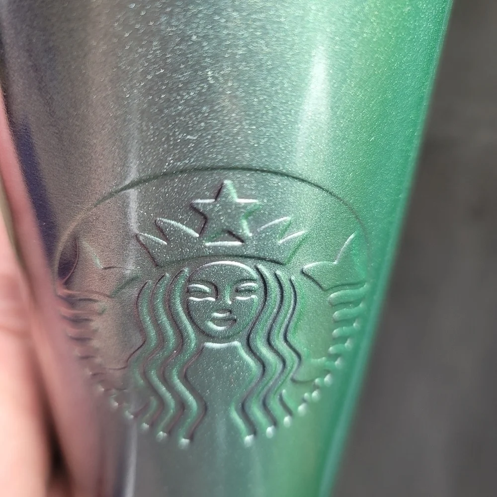 STARBUCKS VENTI OMBR'E STAINLESS STEEL TUMBLER - 24 OZ.
