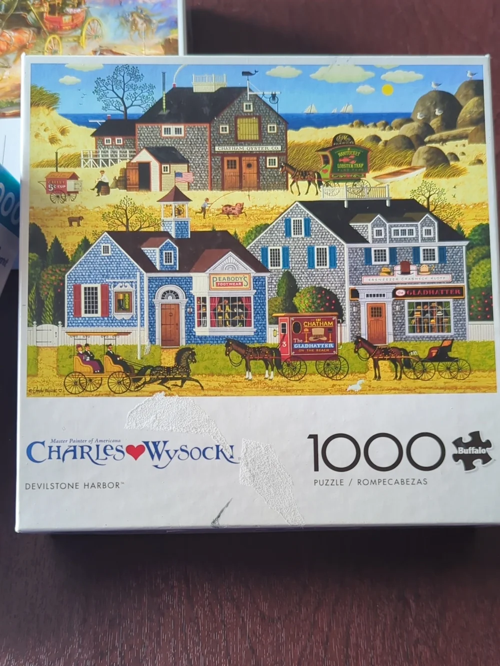Buffalo Games three puzzles