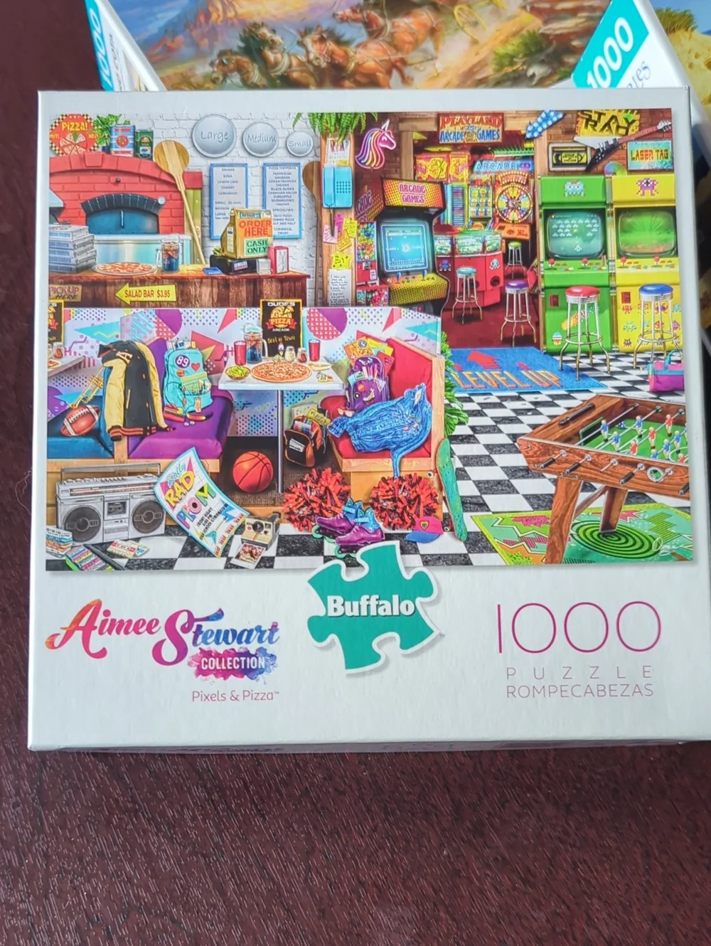 Buffalo Games three puzzles