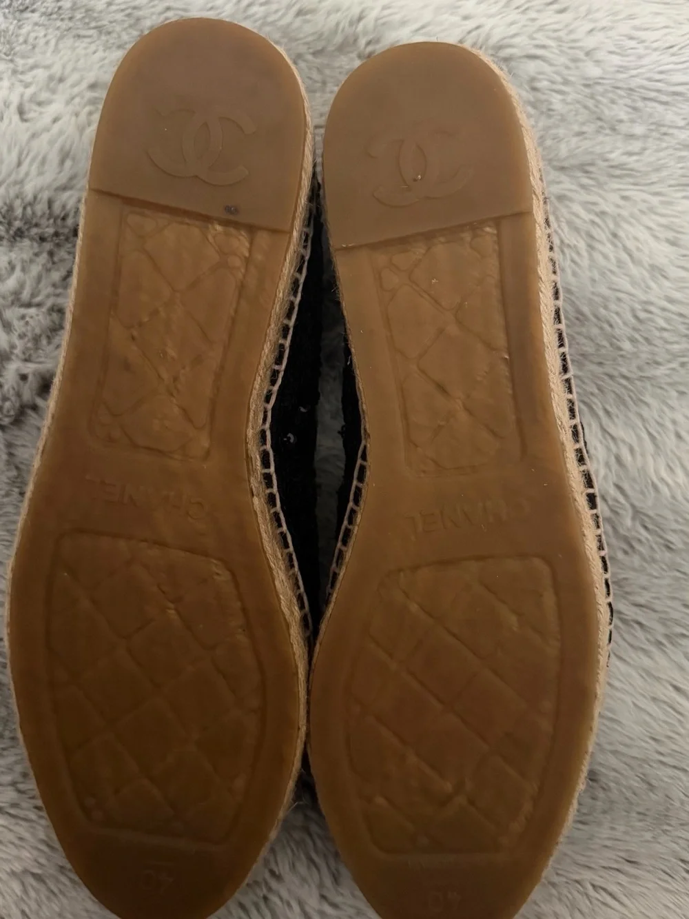 CHANEL classic espadrille