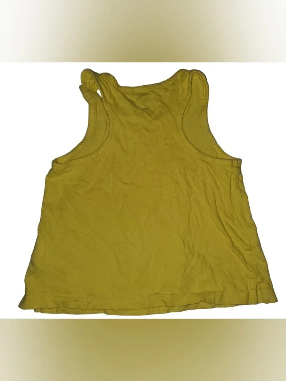 GAP Yellow Girls Ice Cream Graphic Tank