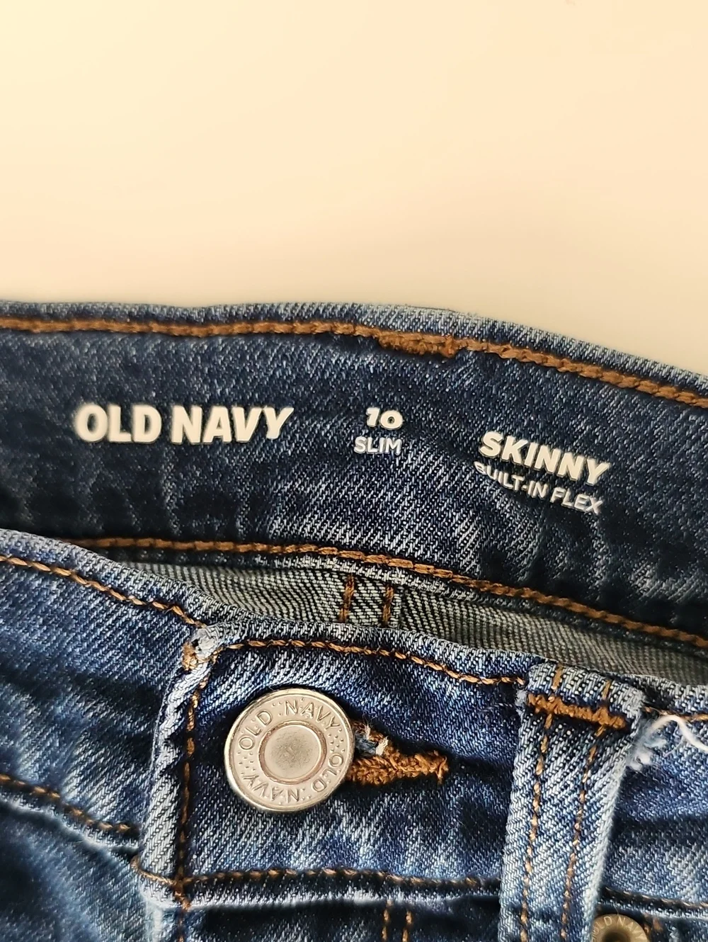 Old Navy Boys 10 Slim Skinny Jeans Lot