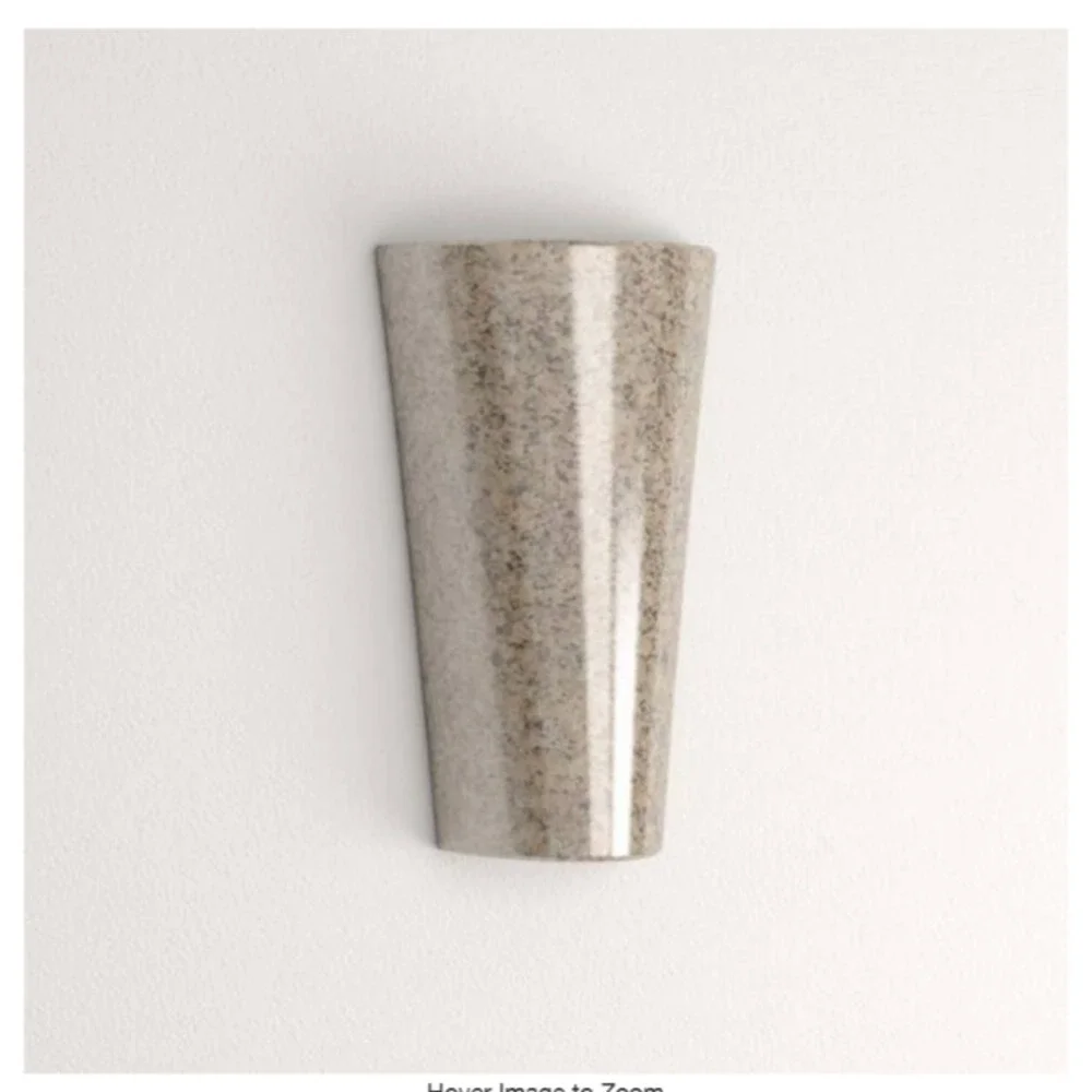 It's Exciting Lighting Vivid Series Granite Style LED Wireless Wall Sconce Pair