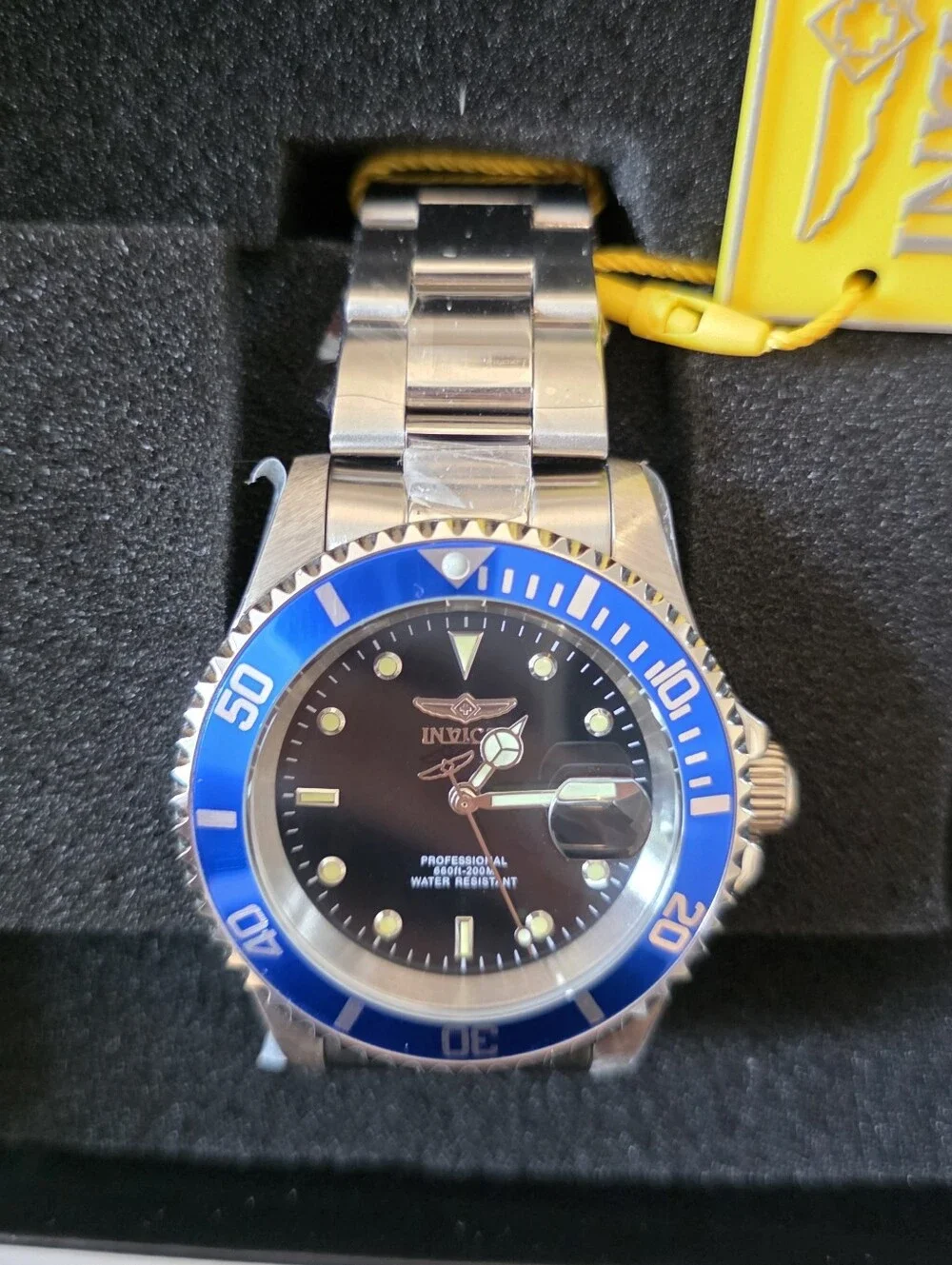 354. Invicta Pro Diver Calymar Men's Watch - 40mm. Steel (50940)