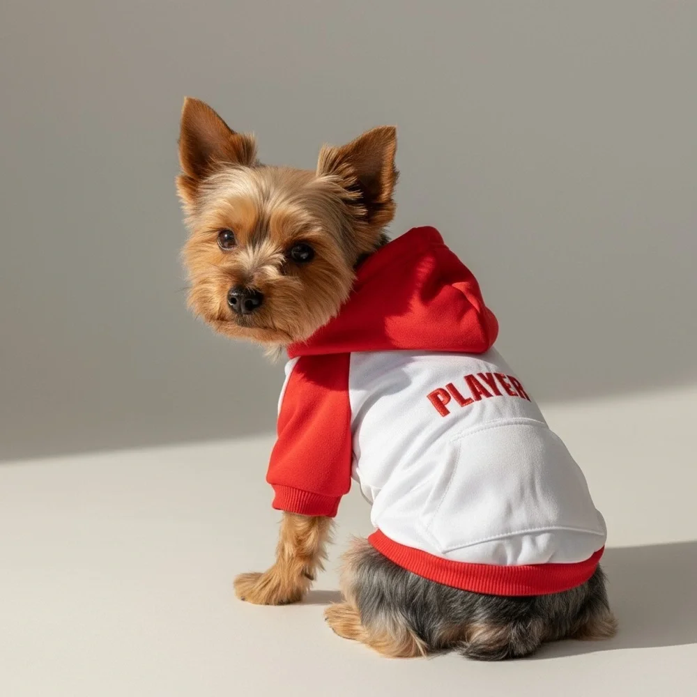 Soft Tee Shirt Dog Hoodie