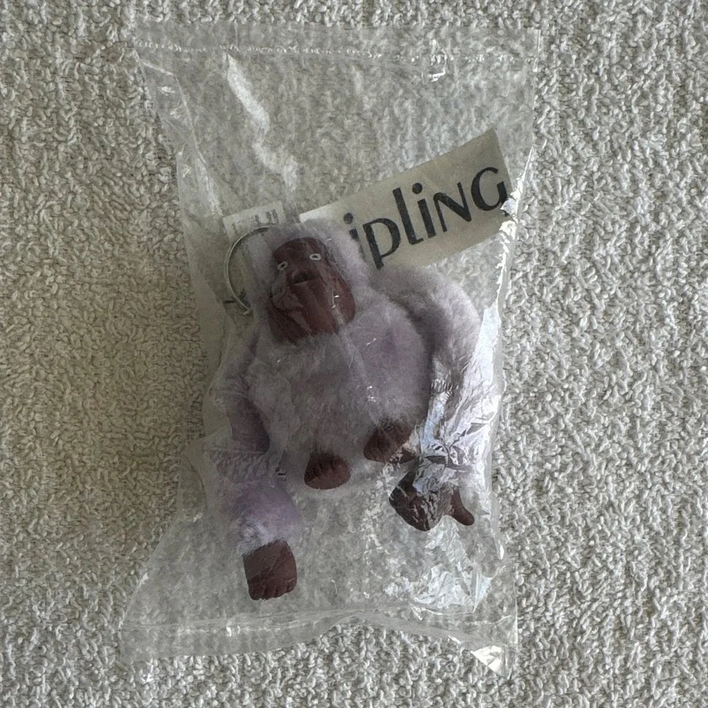 Kipling Plush Monkey Keychain Bag Charm