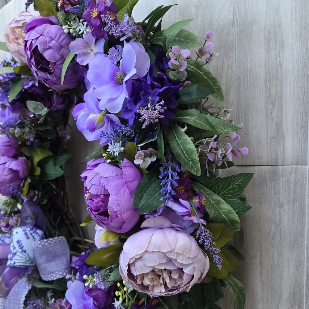 Handmade beautiful purple