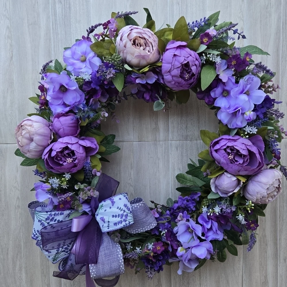 Handmade beautiful purple