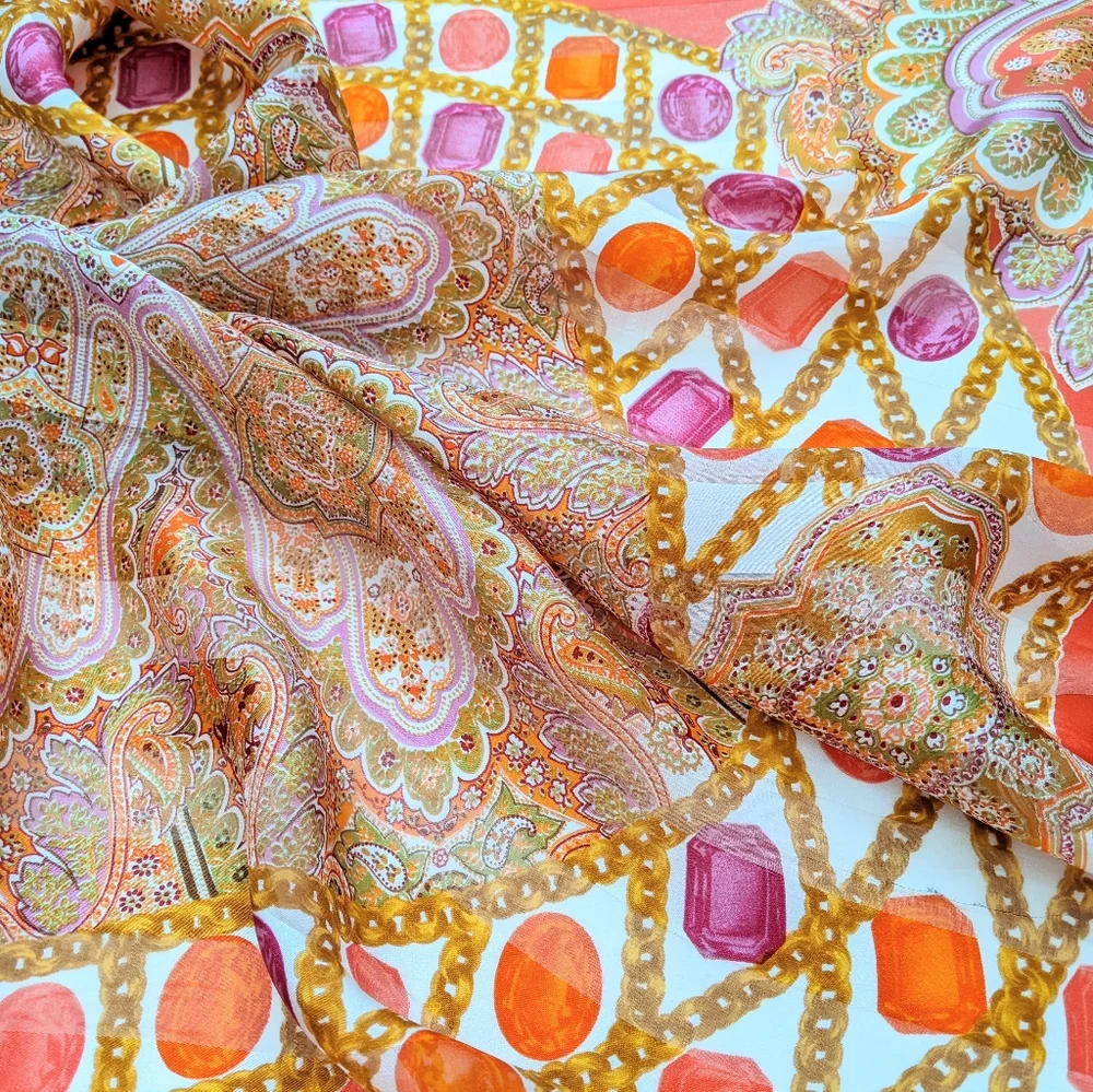 Dior christian silk