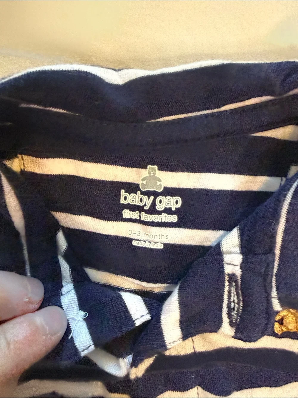 GAP bear sleeve