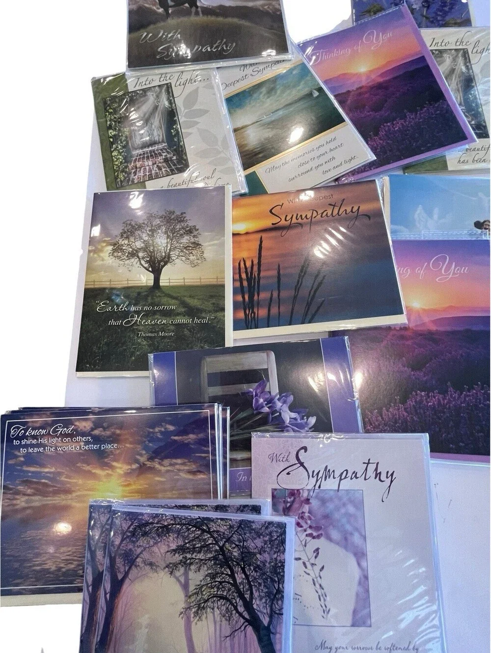 Greeting Cards-Sympathy Bundle 23 Cards & Envelopes New GC108