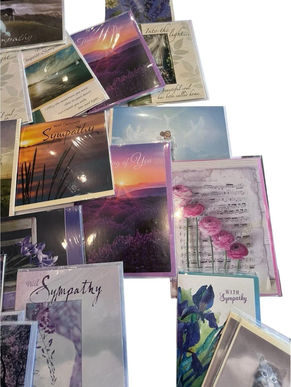 Greeting Cards-Sympathy Bundle 23 Cards & Envelopes New GC108