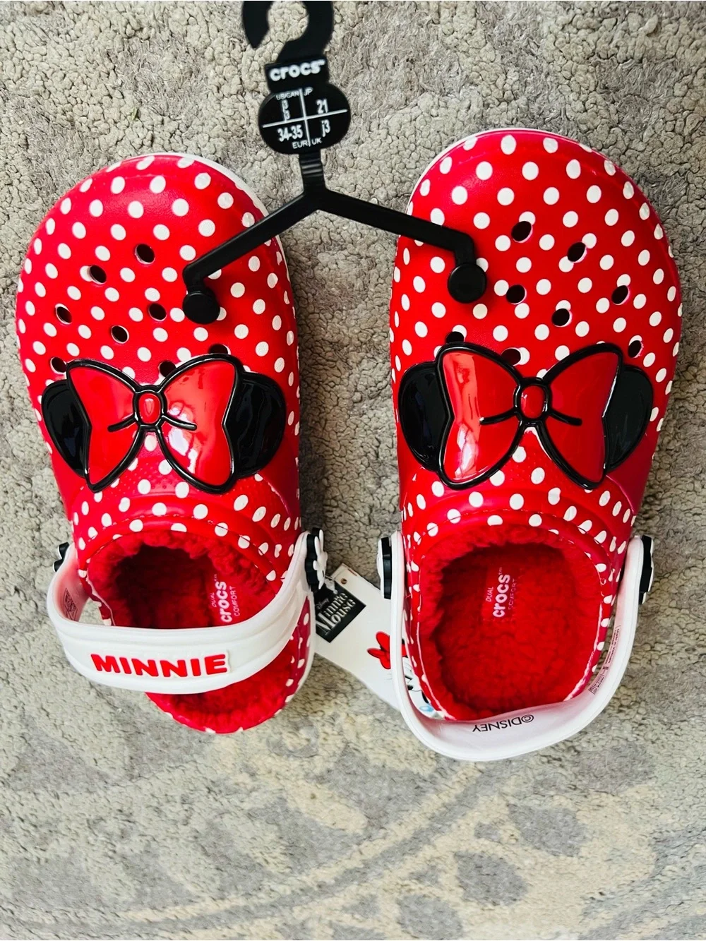 CROCS comfort polka toe