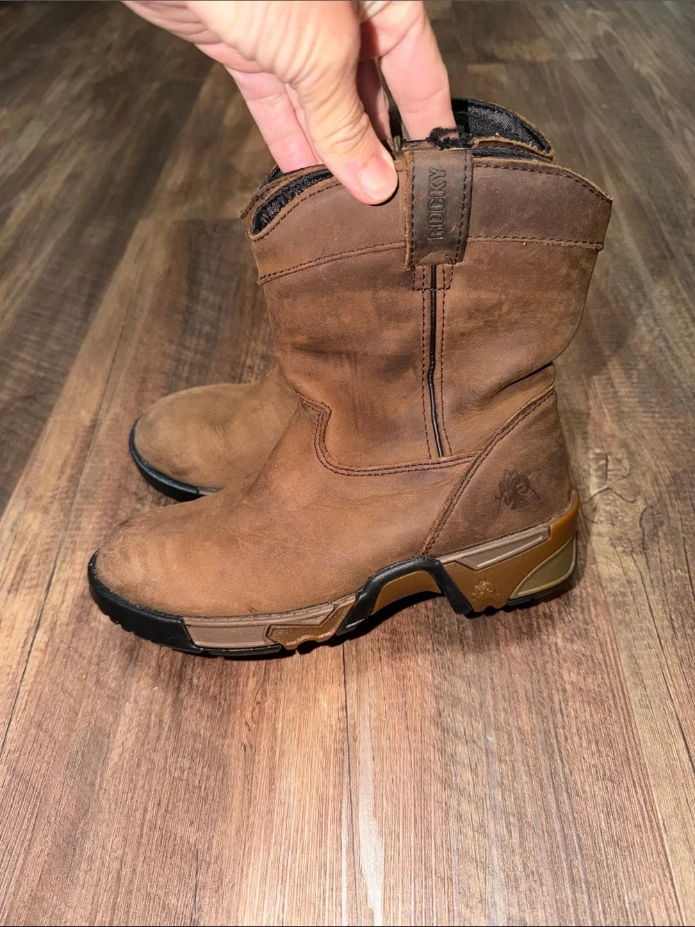 Rocky Kids Work Boots size 2M