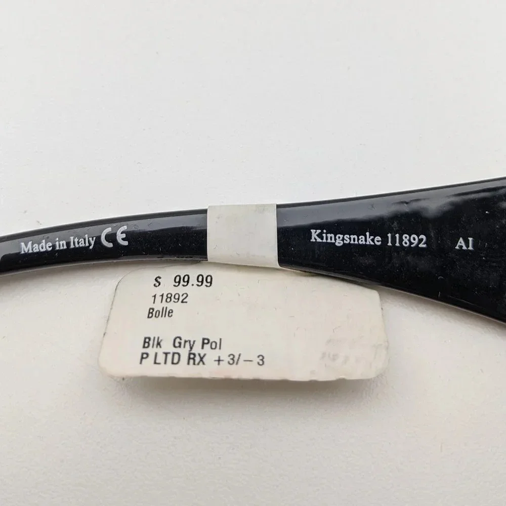🕶️Made in Italy! Bolle Kingsnake 11892 Polarized Sunglasses /VA1🕶️