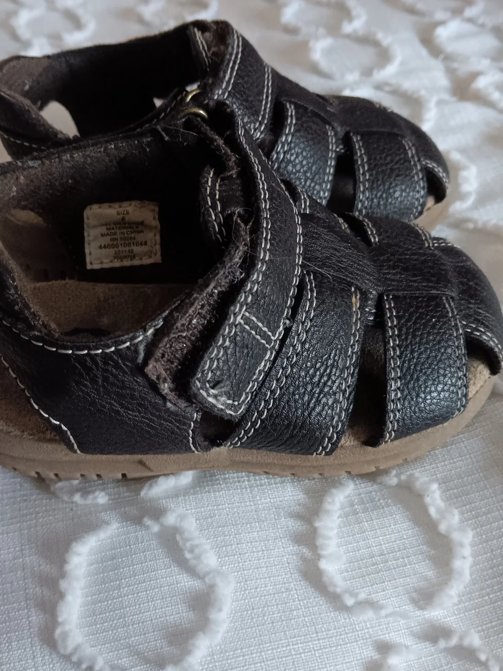 N/A sandals classic contrast
