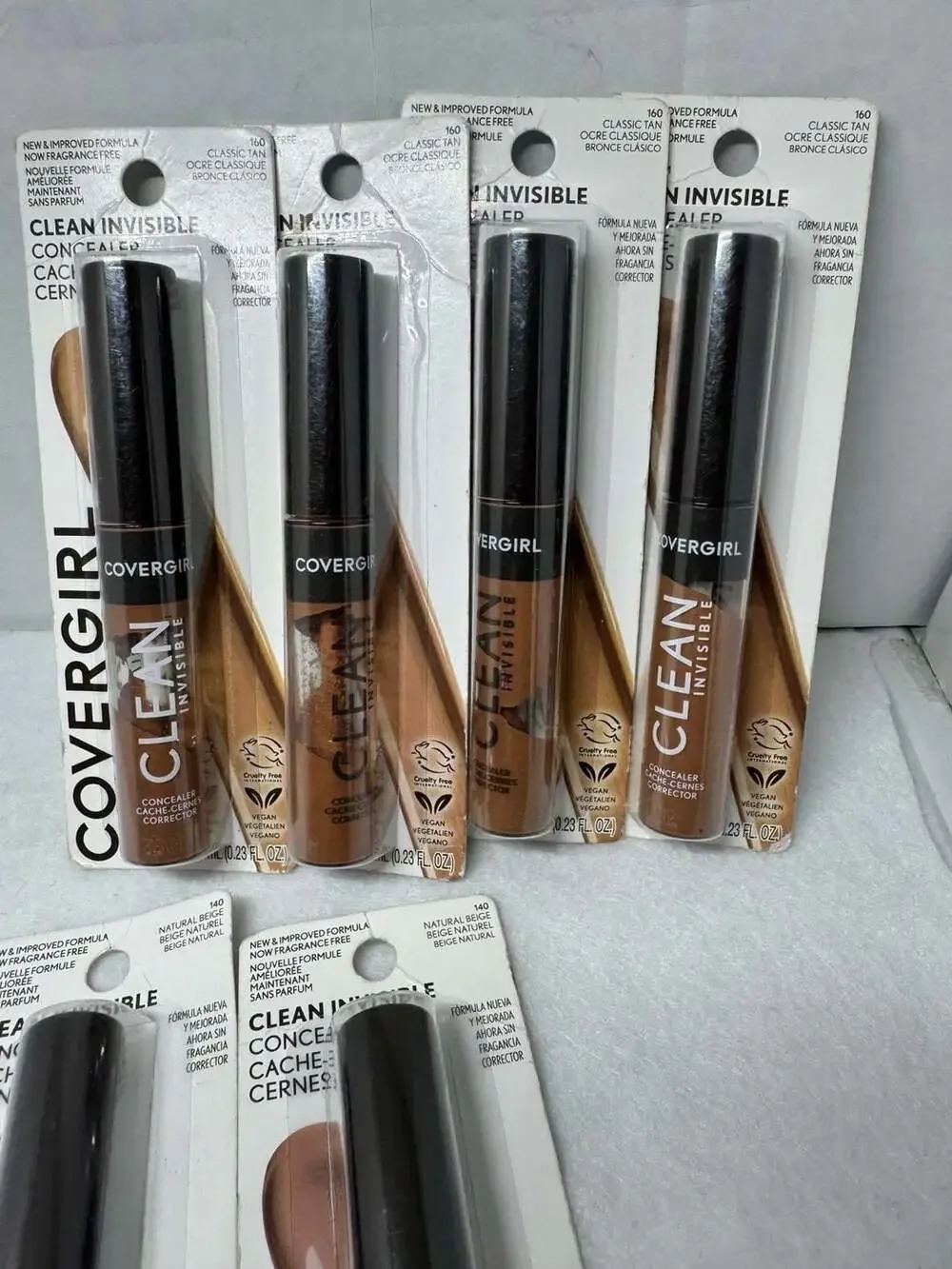 CoverGirl Clean Invisible Liquid Concealer (Lot of 6)