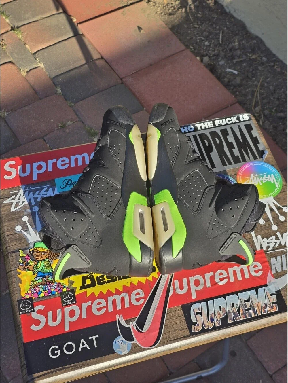 Size 7.5M - Air Jordan 6 Retro Electric Green Style CT8529-003