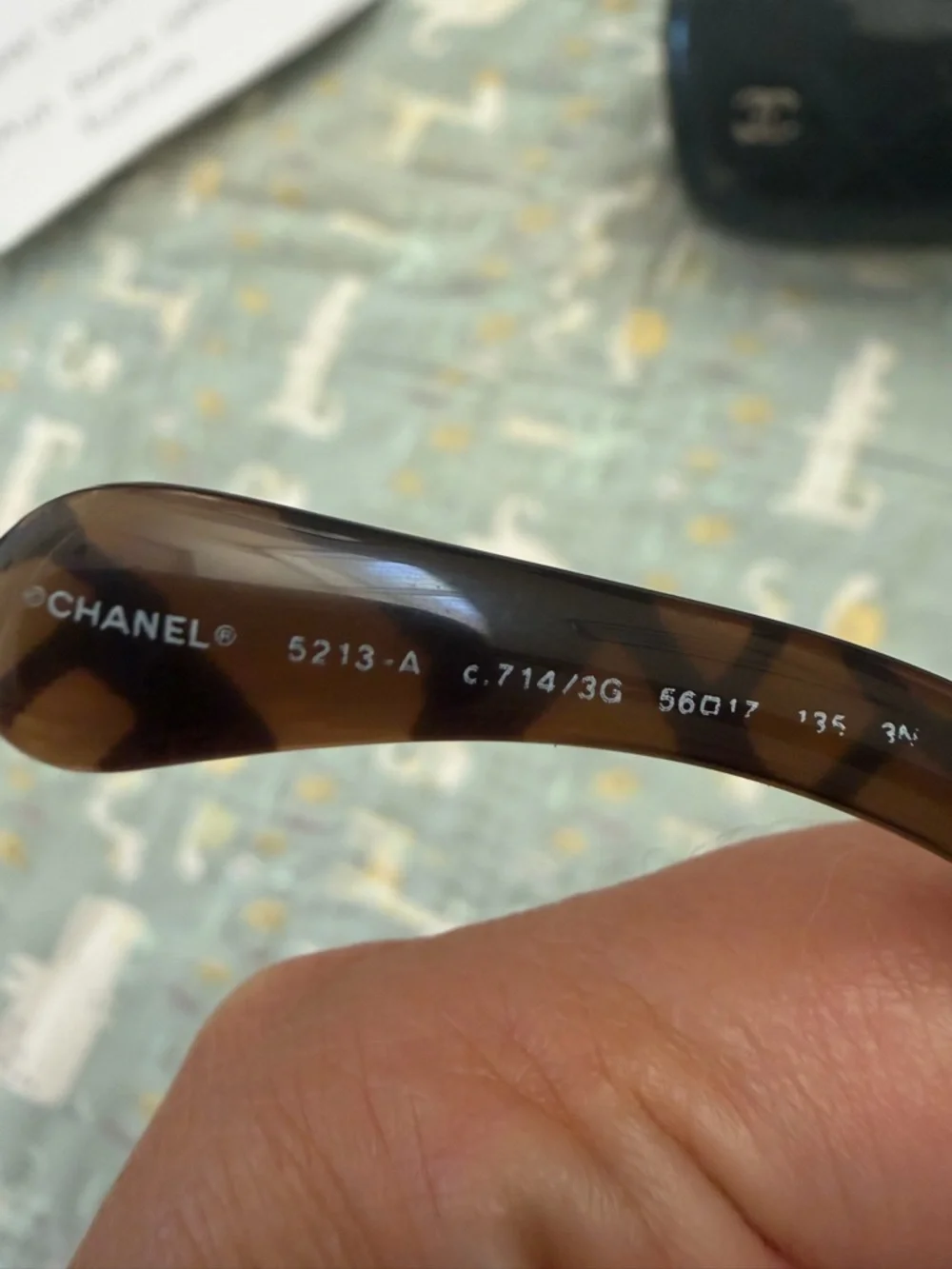CHANEL scratches authentic