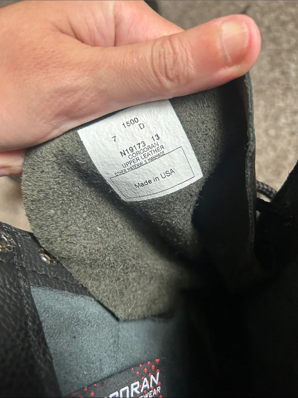 Corcoran amazing leather