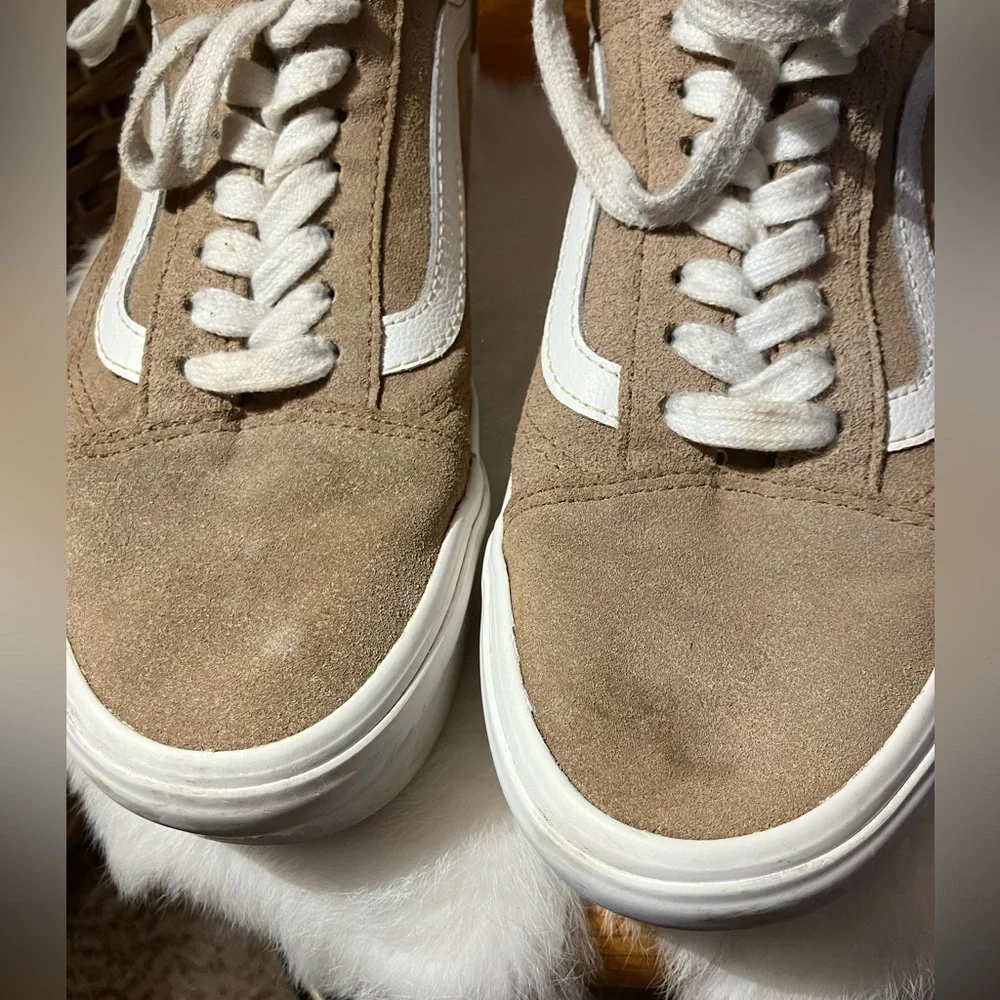 Platform Old Skool Tan Vans