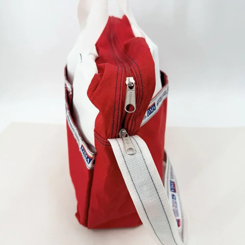 Atchison United States Postal Service Red Nylon Carry Tote Bag W/ Shoulder Strap