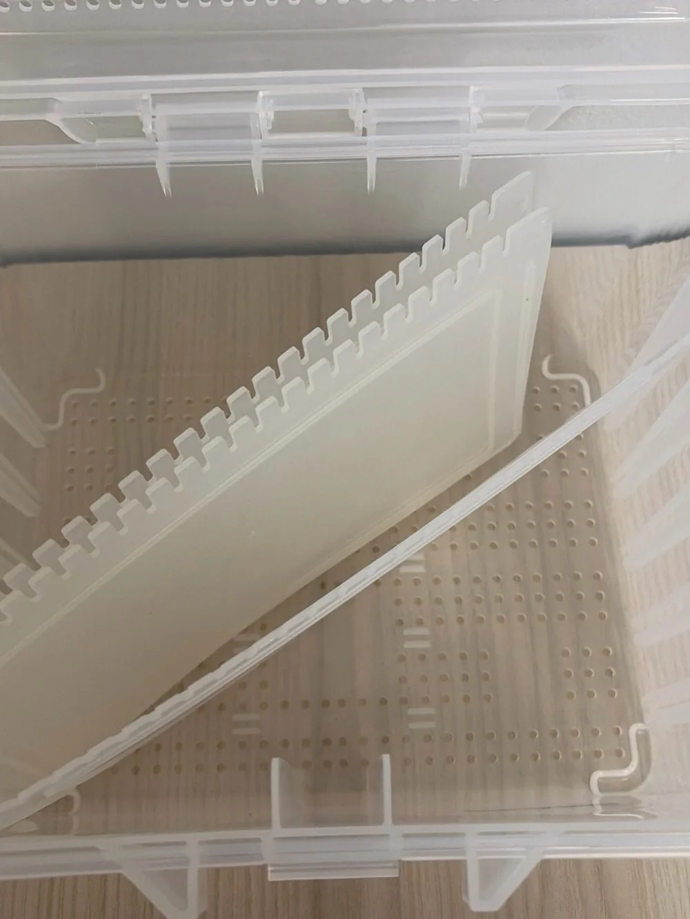 Plano clear storage