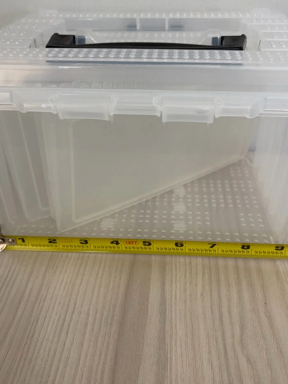 Plano clear storage