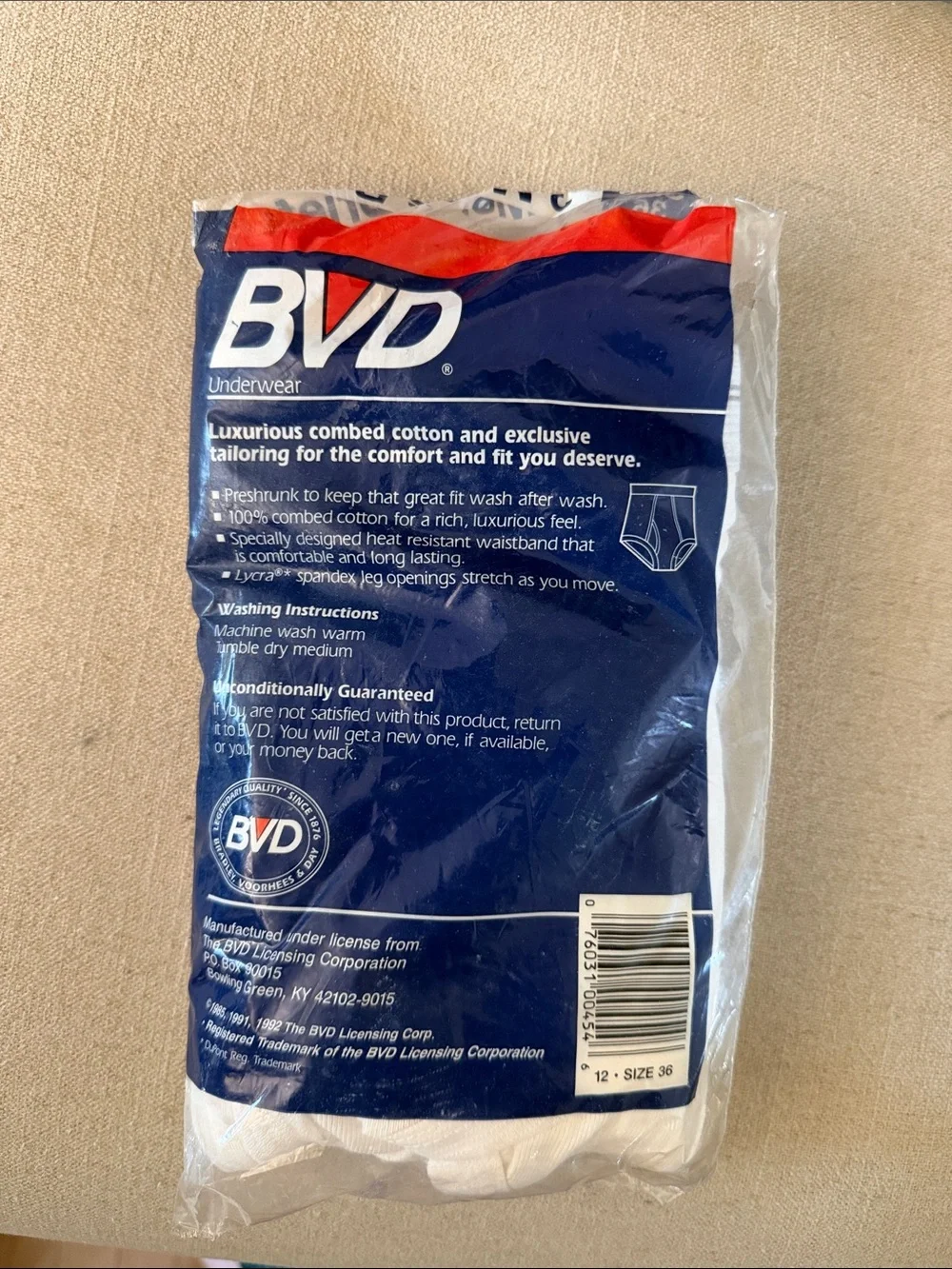 Bvd men’s vintage