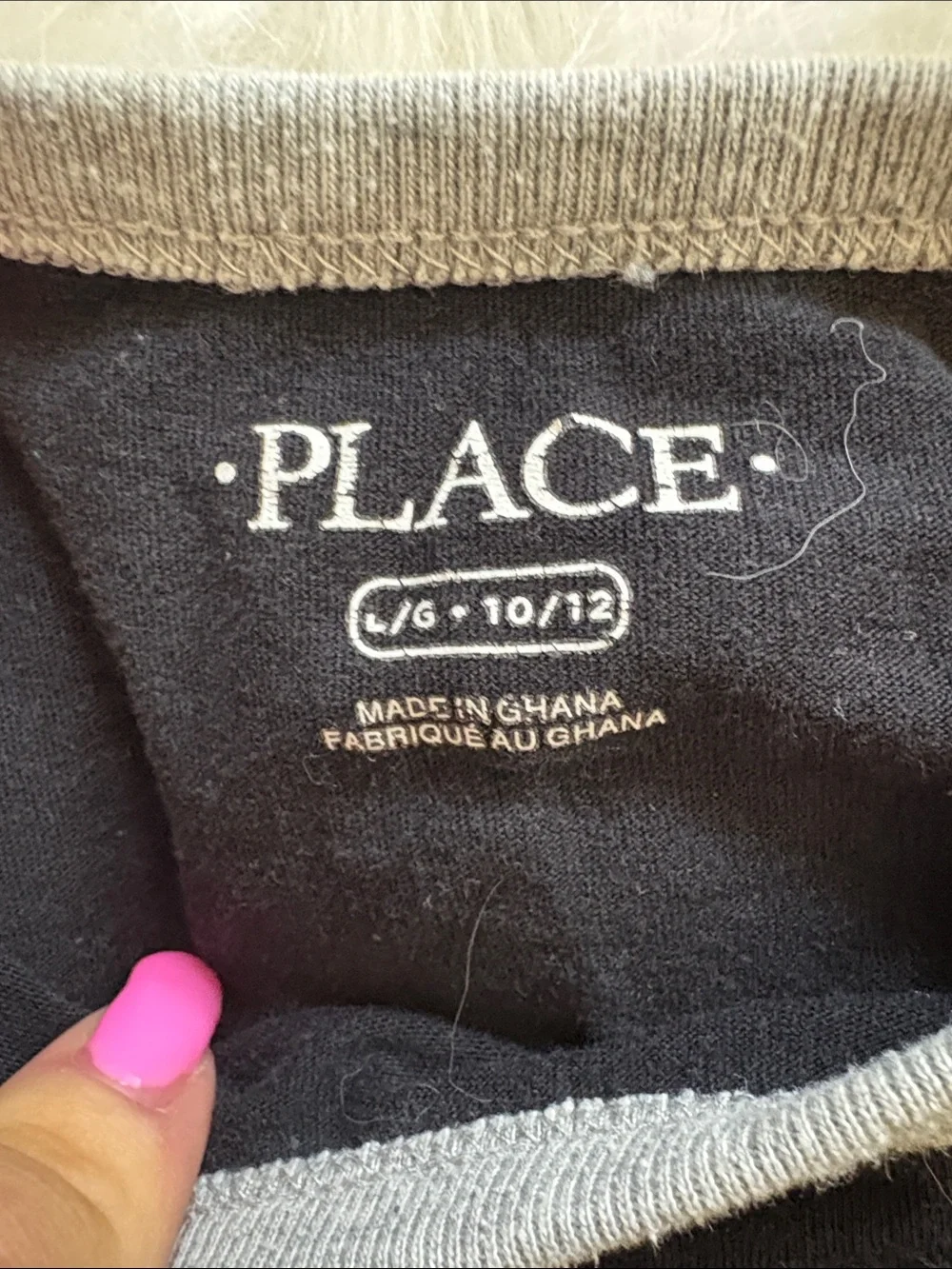 The Childrens Place classic raglan