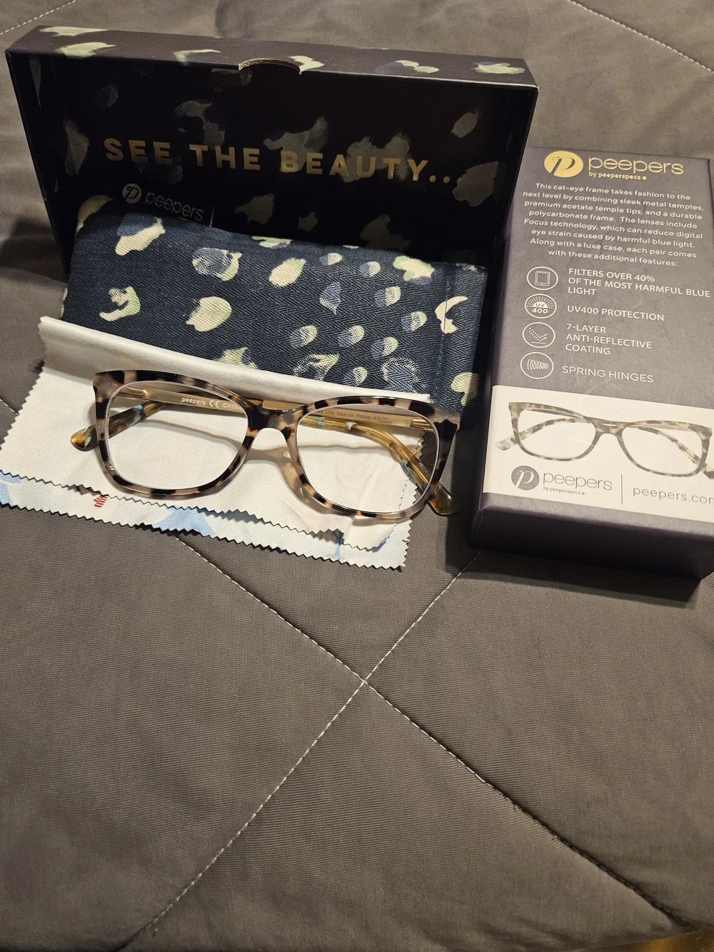 Peepers Women's Tortoiseshell Reading Glasses - Tortoise