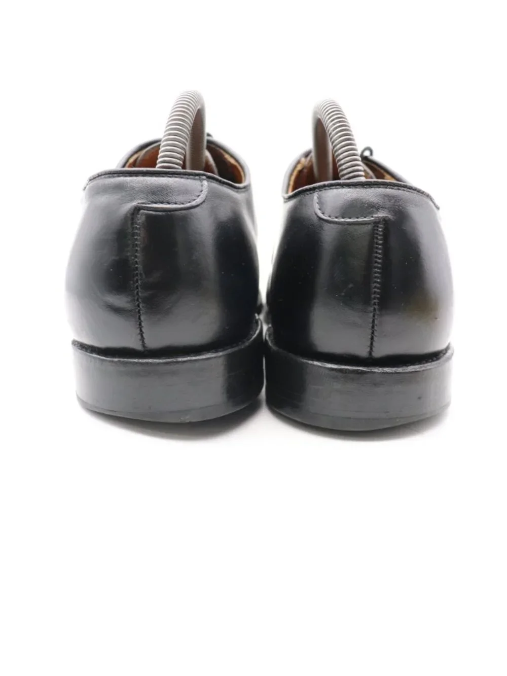 Allen Edmonds Byron Mens 7.5 EEE Black Leather Cap Toe Oxford Dress USA