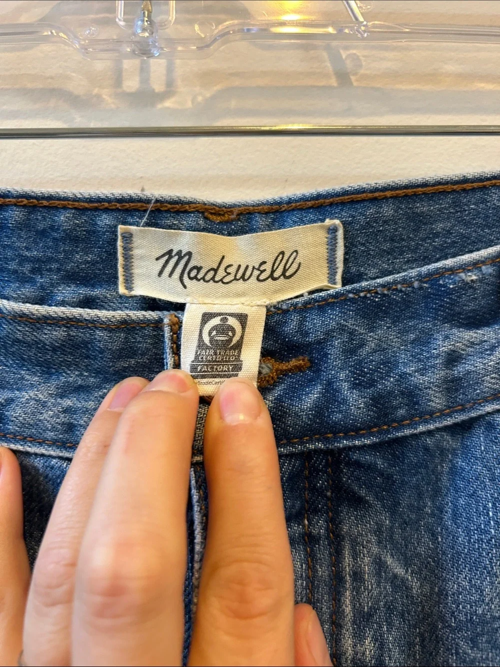 Madewell casual cutoff